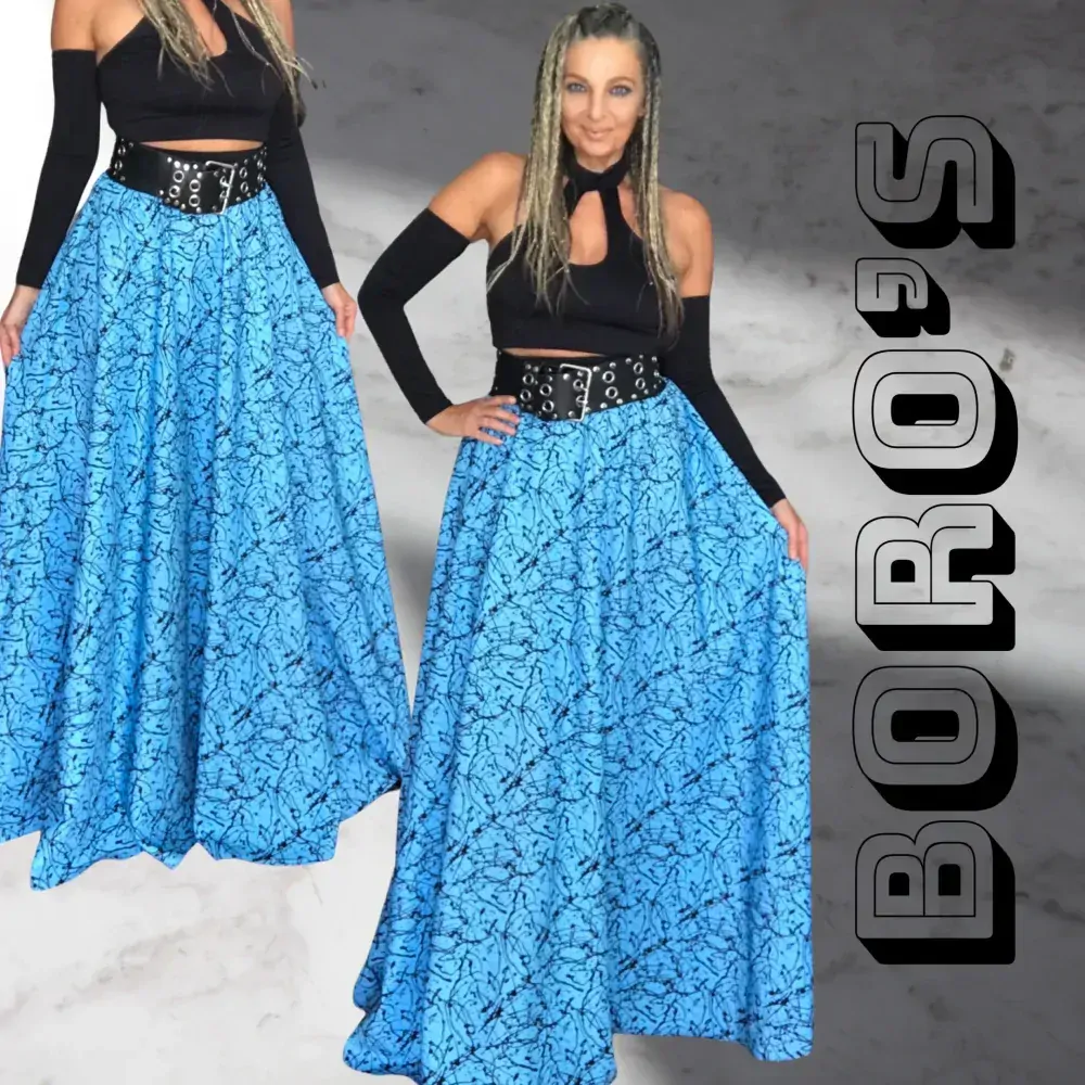 Dlouhá sukně - maxi sukně BOROS SK-L-BLC01